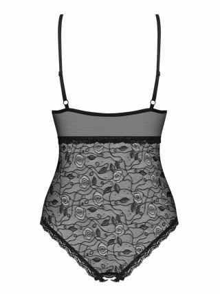 Body Obsessive koronkowe z otwartym krokiem S/M
