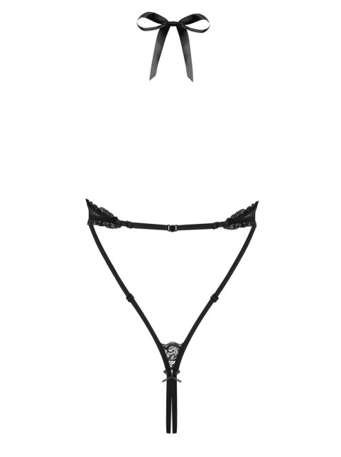 Body erotyczne Obsessive z otwartym krokiem L/XL