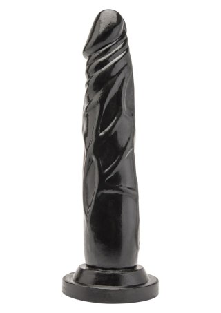 Dildo realistyczne ToyJoy Get Real czarne 18 cm