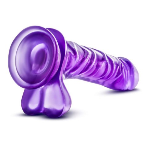 Dildo żelowe Blush B Yours Basic 8 fioletowe