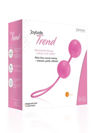 Kulki gejszy Joyballs silikonowe różowe wodoodporne 3,5 cm