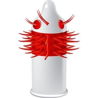 Prezerwatywy Egzo Ugly Coyote z wypustkami