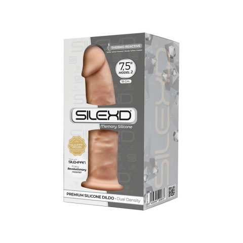 Realistyczne dildo Silexd z przyssawką 19 cm
