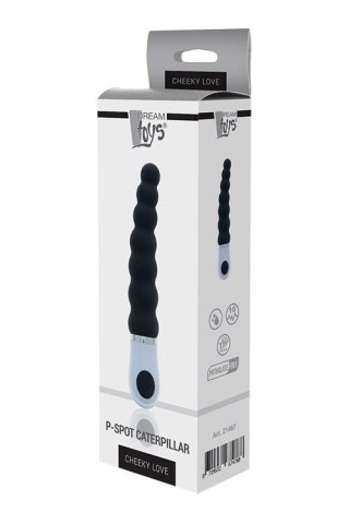 Wibrator analny Cheeky Love silikonowy 10 funkcji czarny 10 5 cm