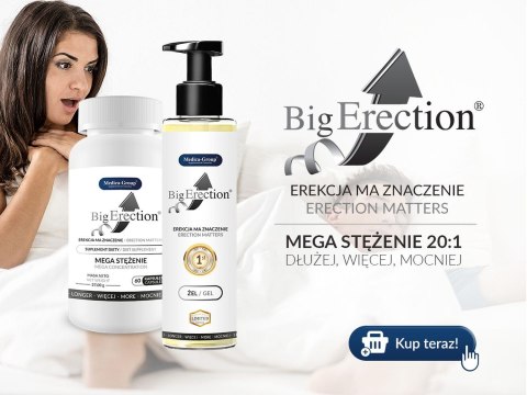 Kapsułki Big Erection Medica na erekcję 60 szt