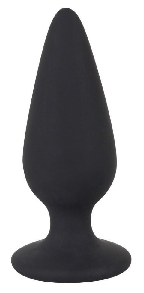 Korek analny Black Velvets Heavy Plug S czarny 7,8 cm