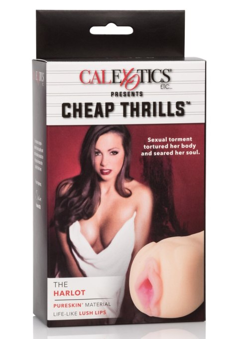 Masturbator Calexotics The Harlot jasny 12 cm