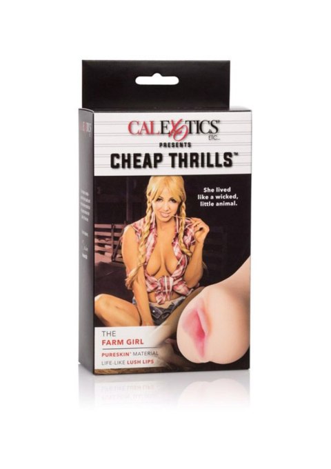 Masturbator Cheap Thrills The Farm Girl jasny odcień skóry 12 cm