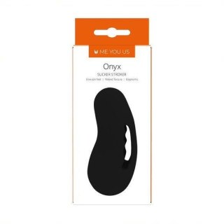 Masturbator Onyx Sucker Me You Us czarny TPE 13.5 cm wodoodporny
