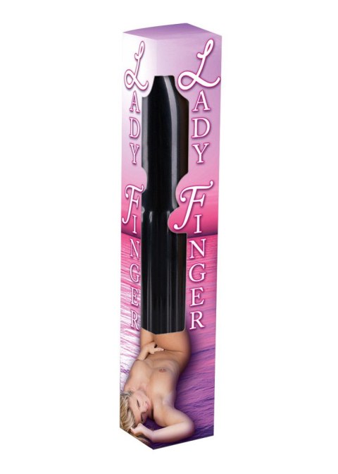 Mini Wibrator Ladyfinger You2Toys Czarny 13 cm