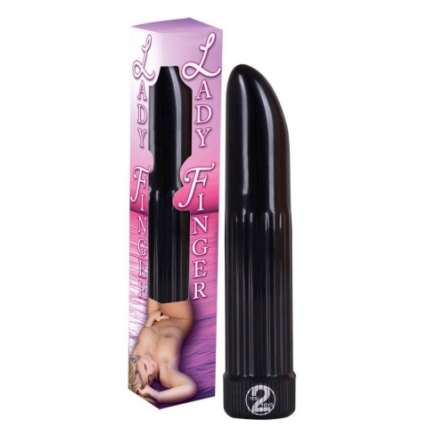 Mini Wibrator Ladyfinger You2Toys Czarny 13 cm