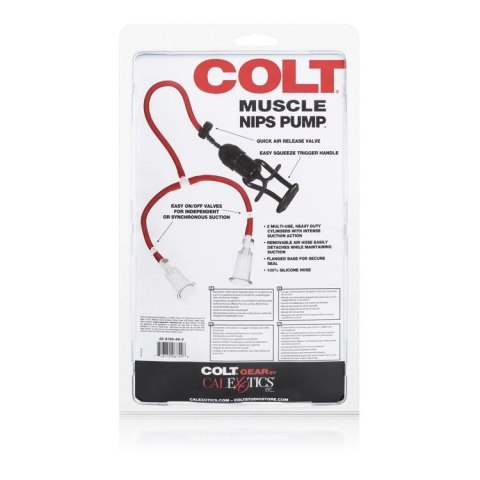 Pompka na sutki COLT Muscle Nips akrylowa transparentna 5 cm