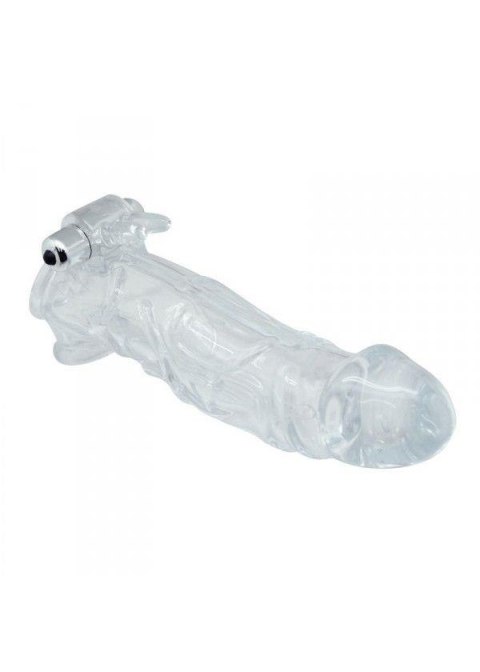 Przedłużka z stymulatorem łechtaczki Toyz4lovers 23 cm
