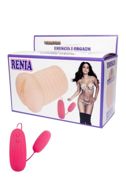 Realistyczny masturbator waginalny z wibracją Lyla 15 cm biały