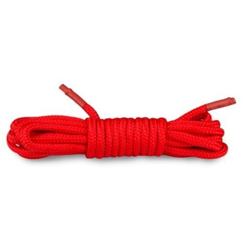 Czerwona nylonowa lina do bondage EasyToys 5m