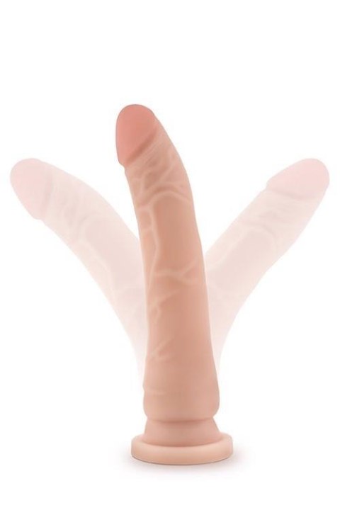 Dildo realistyczne z przyssawką Blush Dr. Skin 22 cm beżowe