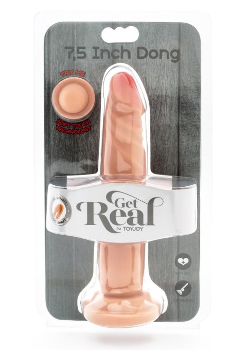 Dildo z podwójną gęstością ToyJoy 19 cm