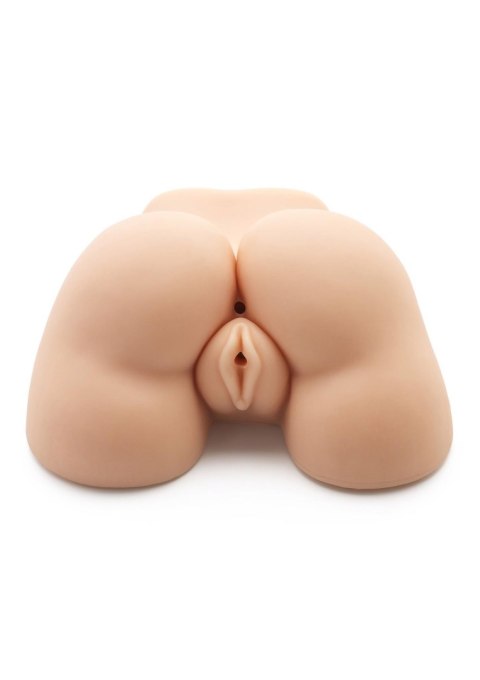 Masturbator wibrujący Fat Ass Fucker Hidden Desire jasna skóra 20 cm