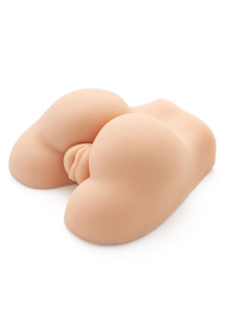 Masturbator wibrujący Fat Ass Fucker Hidden Desire jasna skóra 20 cm
