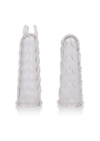 Nakładka na palec Finger Teaser transparentna Calexotics TPE 7.5 cm
