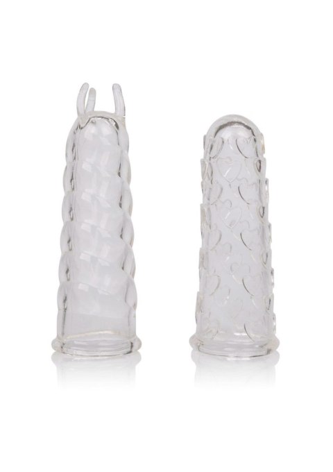 Nakładka na palec Finger Teaser transparentna Calexotics TPE 7.5 cm