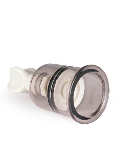 Pompki ssące na sutki i łechtaczkę EasyToys Medium transparentne 2 szt