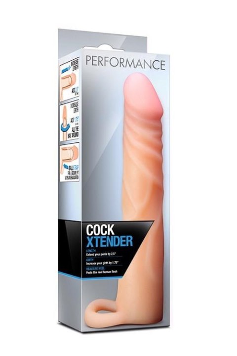 Przedłużka na penisa Blush Performance beżowa 11 cm