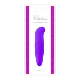 Wibrator punktu G Toyz4lovers Classics fioletowy 11,5 cm wodoodporny