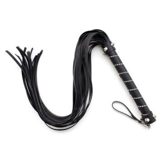 Bicz z frędzlami Easy Line Toyz4lovers czarny 50 cm