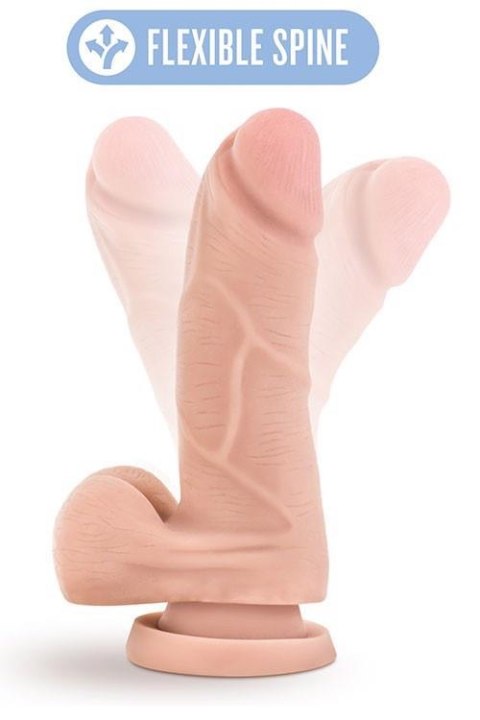 Dildo realistyczne Blush Mighty Mike beżowe 14 cm