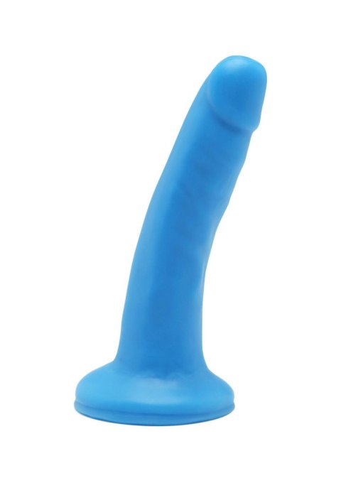 Dildo realistyczne Happy Dicks ToyJoy niebieskie 15 cm