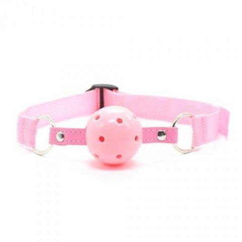 Knebel kulkowy oddychający Toyz4lovers różowy