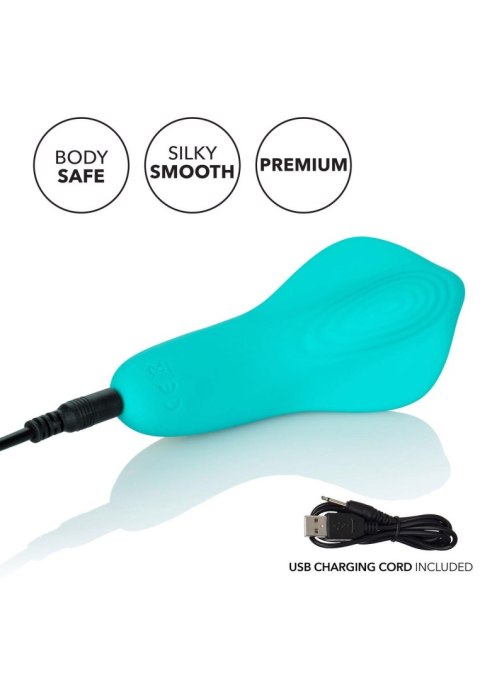 Masażer łechtaczki Slay Pleaser Aqua Calexotics 11.5 cm USB
