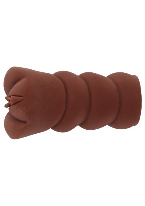 Masturbator Super Wet Travel Beaver Hidden Desire brązowy 13.5 cm