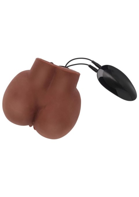 Masturbator wibrujący Hot Honey Rider Hidden Desire brązowy 16.5 cm
