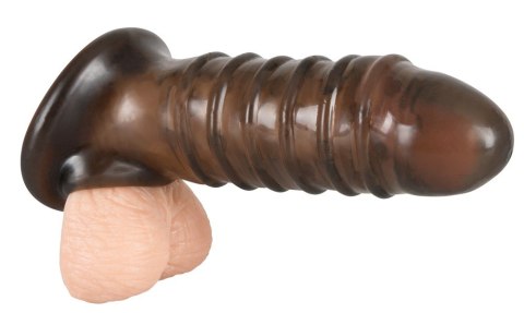 Przedłużka na penisa Rebel dymna 18 cm TPR