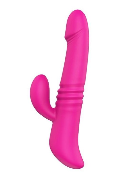 Silikonowy wibrator króliczek ogrzewający Dream Toys magenta USB