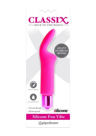 Stymulator silikonowy Fetish Fantasy Fun Vibe różowy