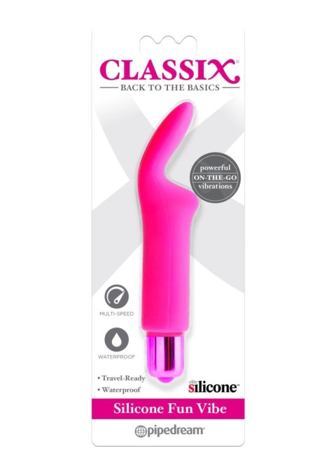 Stymulator silikonowy Fetish Fantasy Fun Vibe różowy
