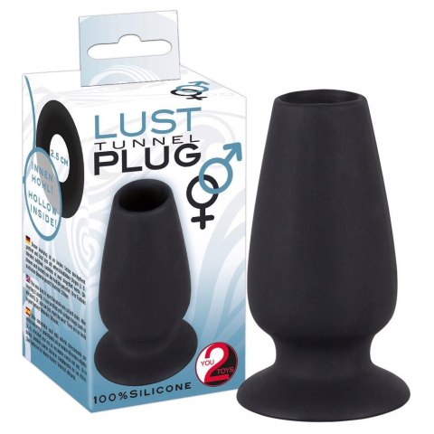 Tunelowy korek analny You2Toys silikonowy 10 cm