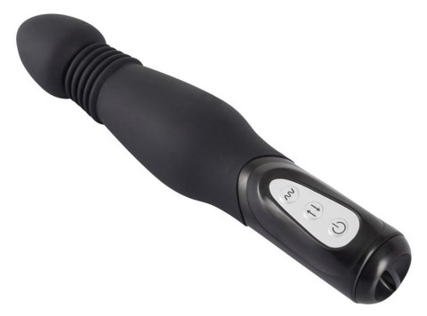 Wibrator analny wstrząsowy You2Toys czarny silikonowy 23,5 cm
