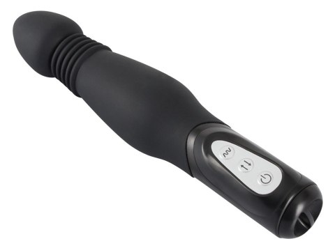 Wibrator analny wstrząsowy You2Toys czarny silikonowy 23,5 cm