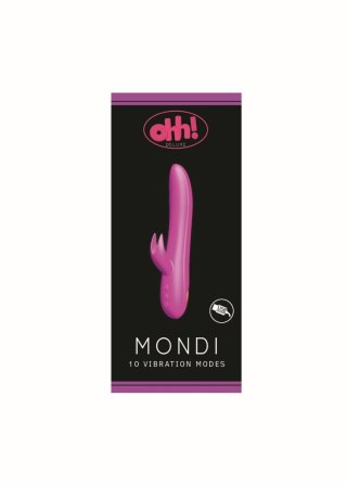 Wibrator króliczek Mondi fioletowy USB 208 mm