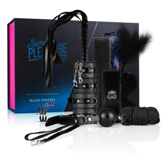 Zestaw BDSM 10 elementów EasyToys czarny